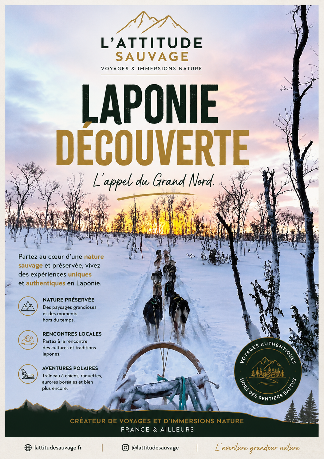 Premiers pas au cœur du Grand Nord